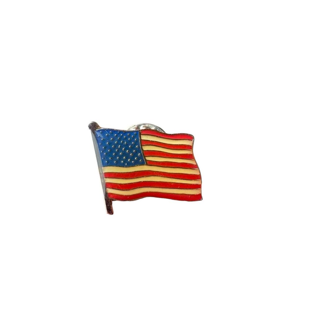 Vintage‎ American Flag Pin